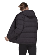 adidas Winter Down Jacket Helionic (wind and water repellent) black Men